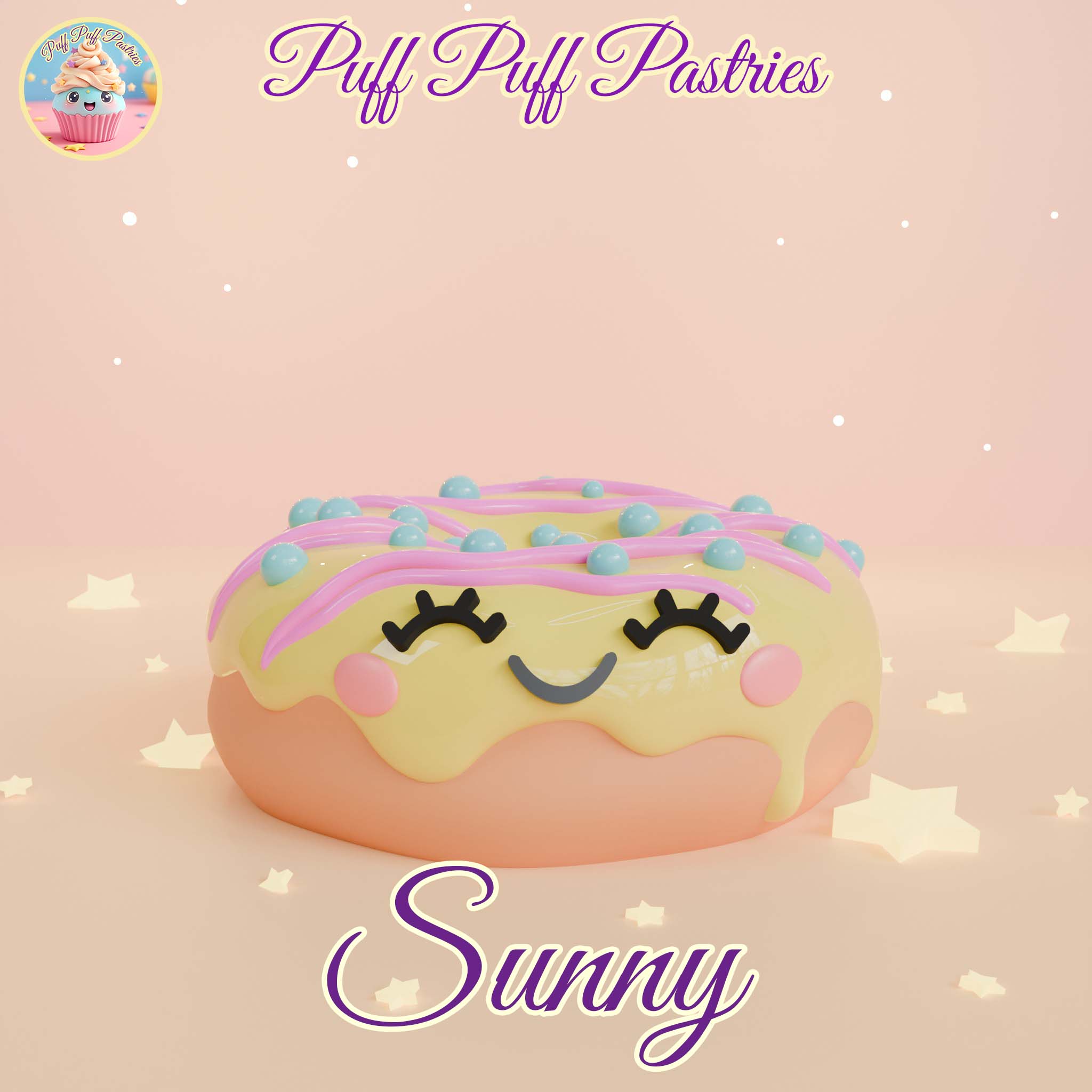 Kawaii Donut Sunny